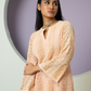 Chanderi Organza Threadwork Co-ord Set