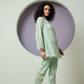 Chanderi Organza Threadwork Co-ord Set