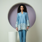 Thread work Chanderi Co-ord Set