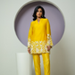Thread work Chanderi Co-ord Set