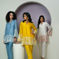 Thread work Chanderi Co-ord Set