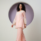 Mul Chanderi Cutwork Co-ord Set