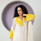 Mul Chanderi Cutwork Anarkali