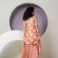 Mul chanderi Applique work Sharara Set