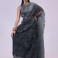 Smoke Pre draped Saree