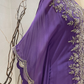 Royal purple kaftan set