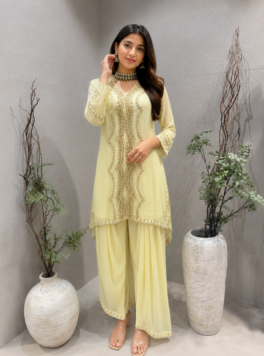 Butter Yellow Cord Set