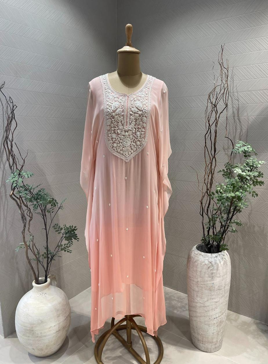 Blush Pink Kaftan