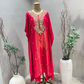 fuschia pink kaftan