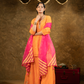 High Slit Sharara Set