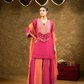 Antique Chowkadi Sharara Set