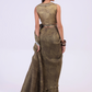 Smoke Pre draped Saree