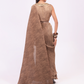 Smoke Pre draped Saree