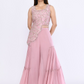 Gilded Sharara Set in Rose Pink