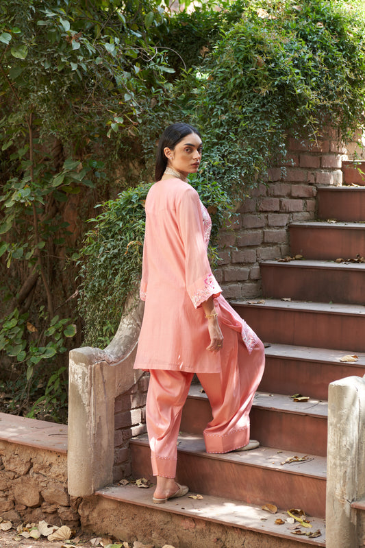 Blossom Cape Farshi Set