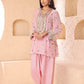 Straight short length shirt with Farsi Salwar