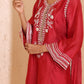 Straight short length shirt with Farsi salwar