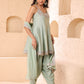 Anarkali dupatta set, Dupatta with Narrow Salwar set