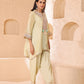 Asymmetrical short length shirt with Narrow salwar
