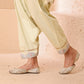 Asymmetrical short length shirt with Narrow salwar