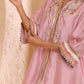 Asymmetrical short length shirt with narrow salwar