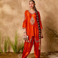 Afsana Set in Amber - View 5