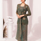 Moss Satin Set