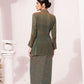 Moss Satin Set