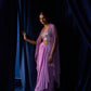 Lilac Cape Skirt Set