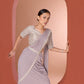 Light Grey Draped Saree
