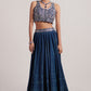 Ink Blue Lehenga Set